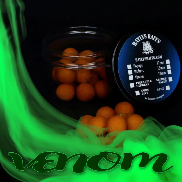 Baylys Baits Secret Sauce venom Doing the business