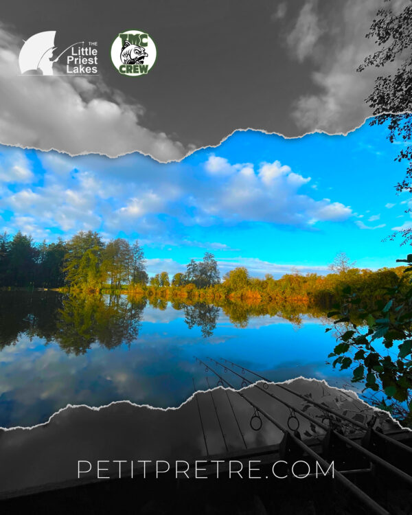 Petit Pretre Lake in Montier-en-Der, Champagne region, France