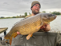 Ben with a cracking common caught on method