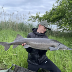 Blakes first Sturgeon!