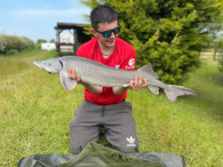 Kayden doing the business!